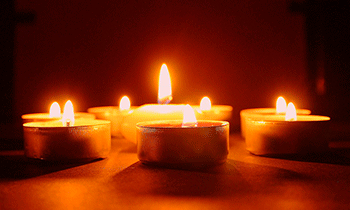 velas podem provocar incêndios domésticos