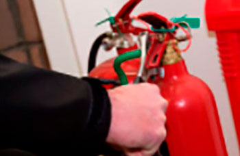 Inspeção técnica dos extintores